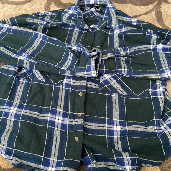 Forever 21 Flannel shirt - Picture 2 of 3